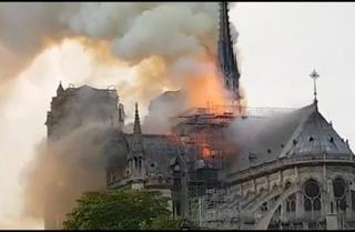 Major fire ravages Pariss iconic Cathedral of Notre Dame